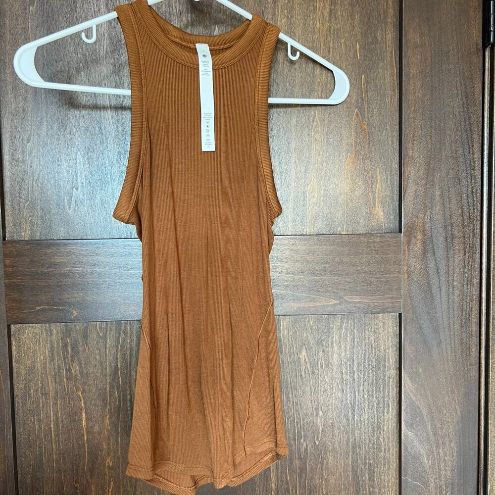 lululemon athletica Brown Tank Top